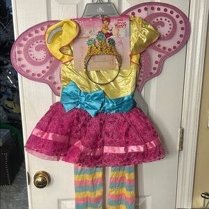 Disney Fancy Nancy Pink and Yellow Costume